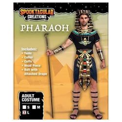 King Pharaoh Halloween Costume - Adult Large - Never Used