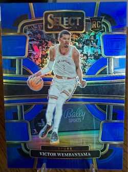 Victor Wembenyama Blue Concourse Refractor RC