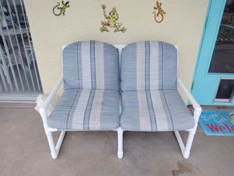 PVC loveseat