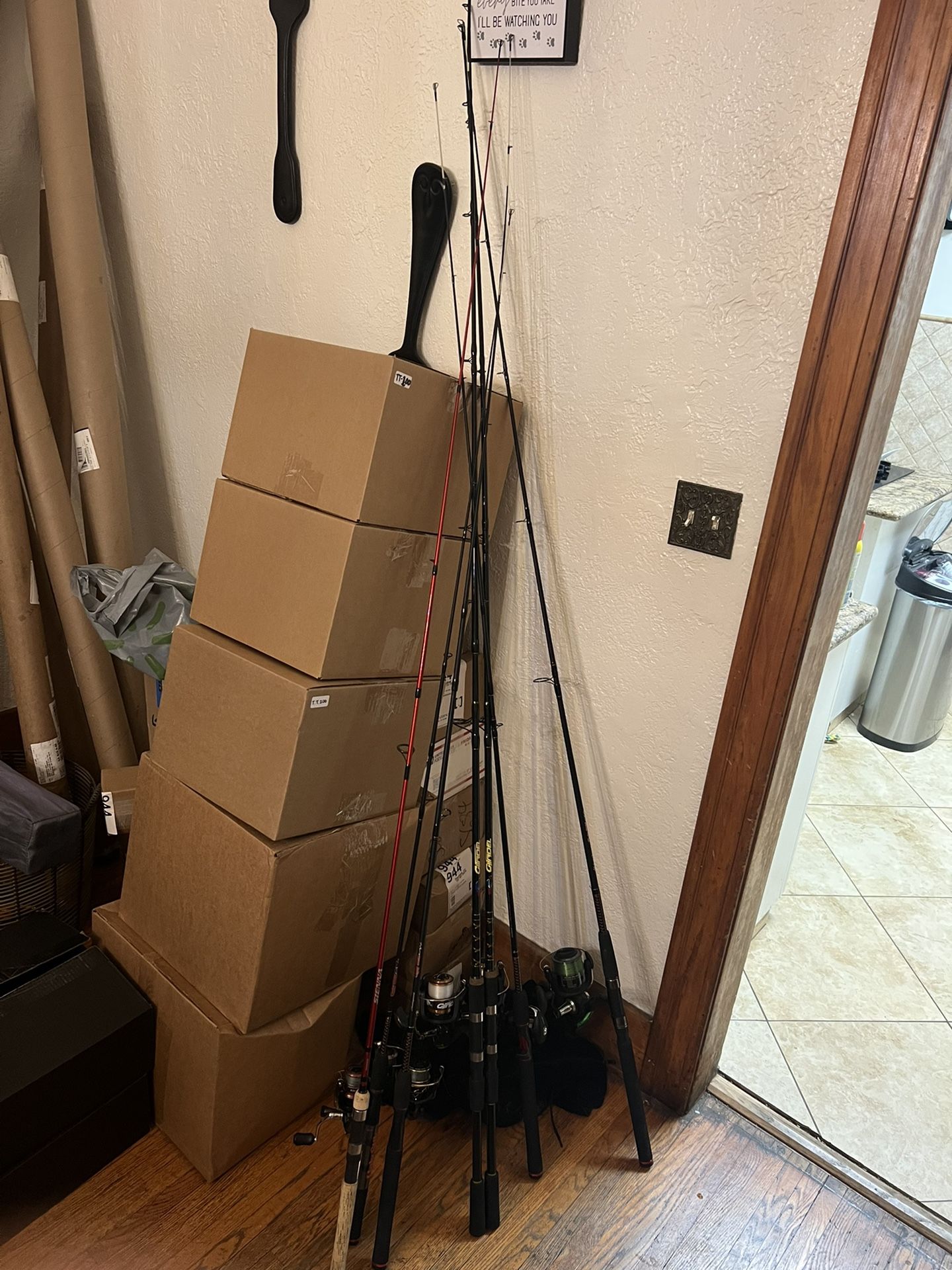 Fishing Rod Bundle 7 Rods And Reels