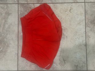 Lululemon red size 8 shorts