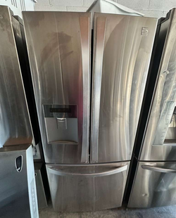 Kenmore Elite French Door Fridge – Stainless, Ice/Water Dispenser