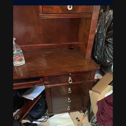 Brown Wooden Desk 