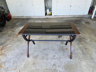 Glass Top Desk