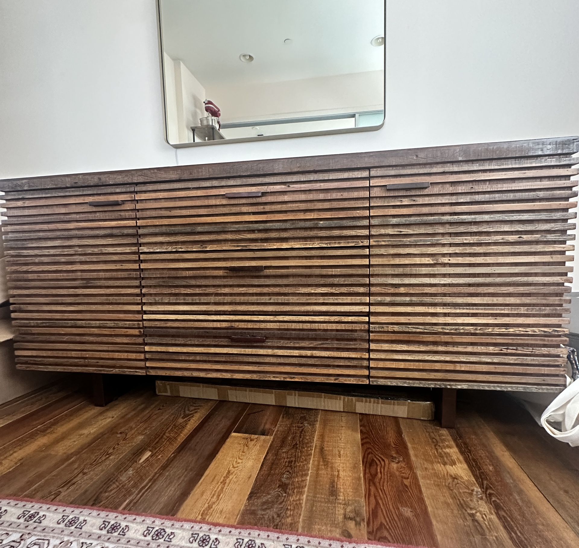 Crate &Barrel Sideboard Solid Wood