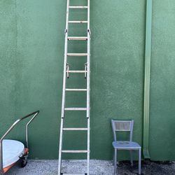 16 Foot Fiberglass Extension Ladder By Werner