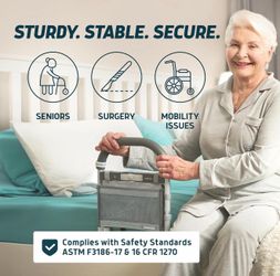 Bed rails for elderly