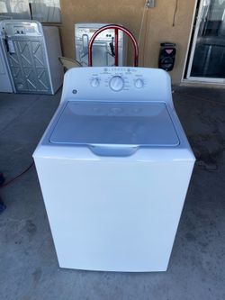 Washer brand GE 60 days of warranty free delivery and installation