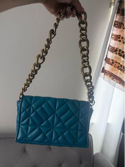 Blue Zara bag