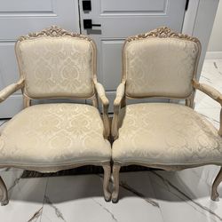 2 arm chairs