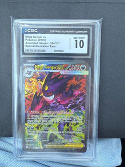 Cgc 10 gengar sir from aceded heros