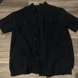 Dark Blue Button Up Shirt