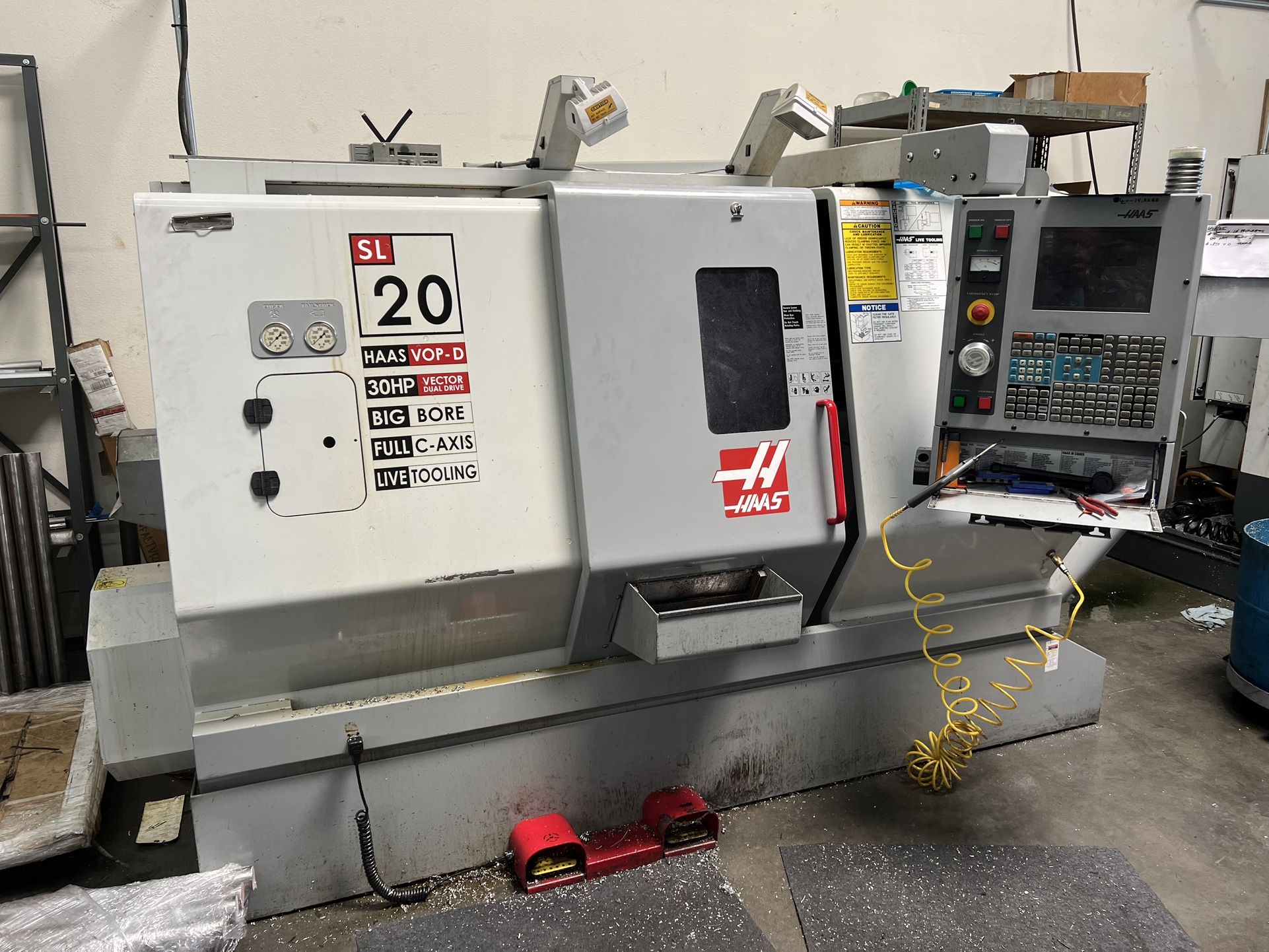 2004 Haas SL-20 Live tool Full C axis