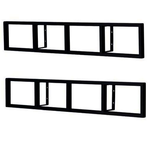 Ikea Lerberg CD/DVD Wall Shelf Black