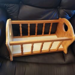 Doll Crib Cradle 