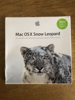 Mac OS X software update