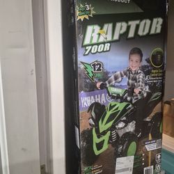 Yamaha Raptor 700R 12V Electric Ride-On ATV