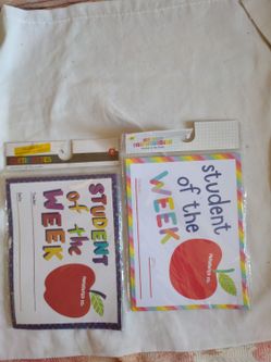 Student Of The Week Certificates