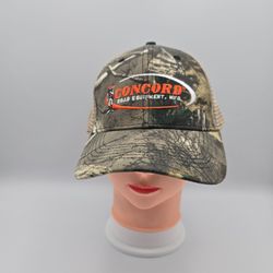 Comcord Road Equipment MFG. Ohio Camo Trucker Adjustable Snapback Hat