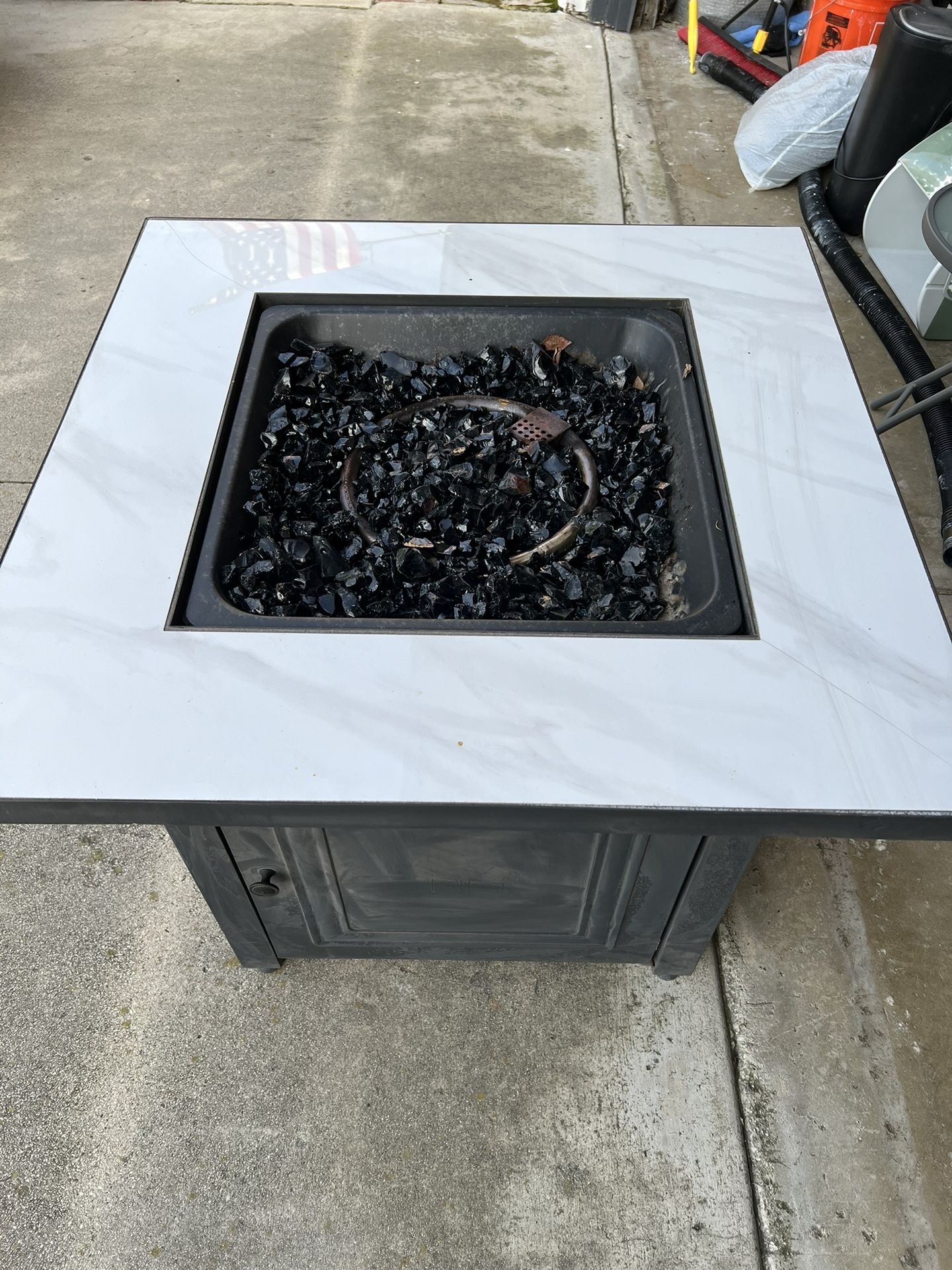 Patio Fire Pit- Propane Tank Included