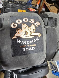 Wingman of the Road Goose Motorcycle tent