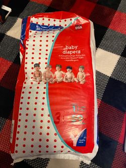 Diapers size 1