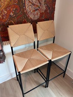 Set of 2 Bar Stools