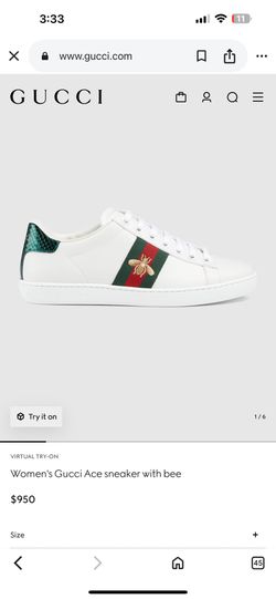 Gucci New Ace Bee Sneakers Women