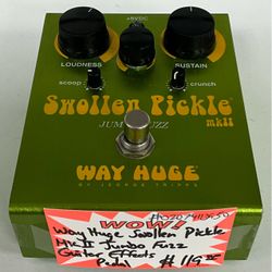 Way Huge Swollen Pickle MKII Jumbo Fuzz Guitar Effects Pedal