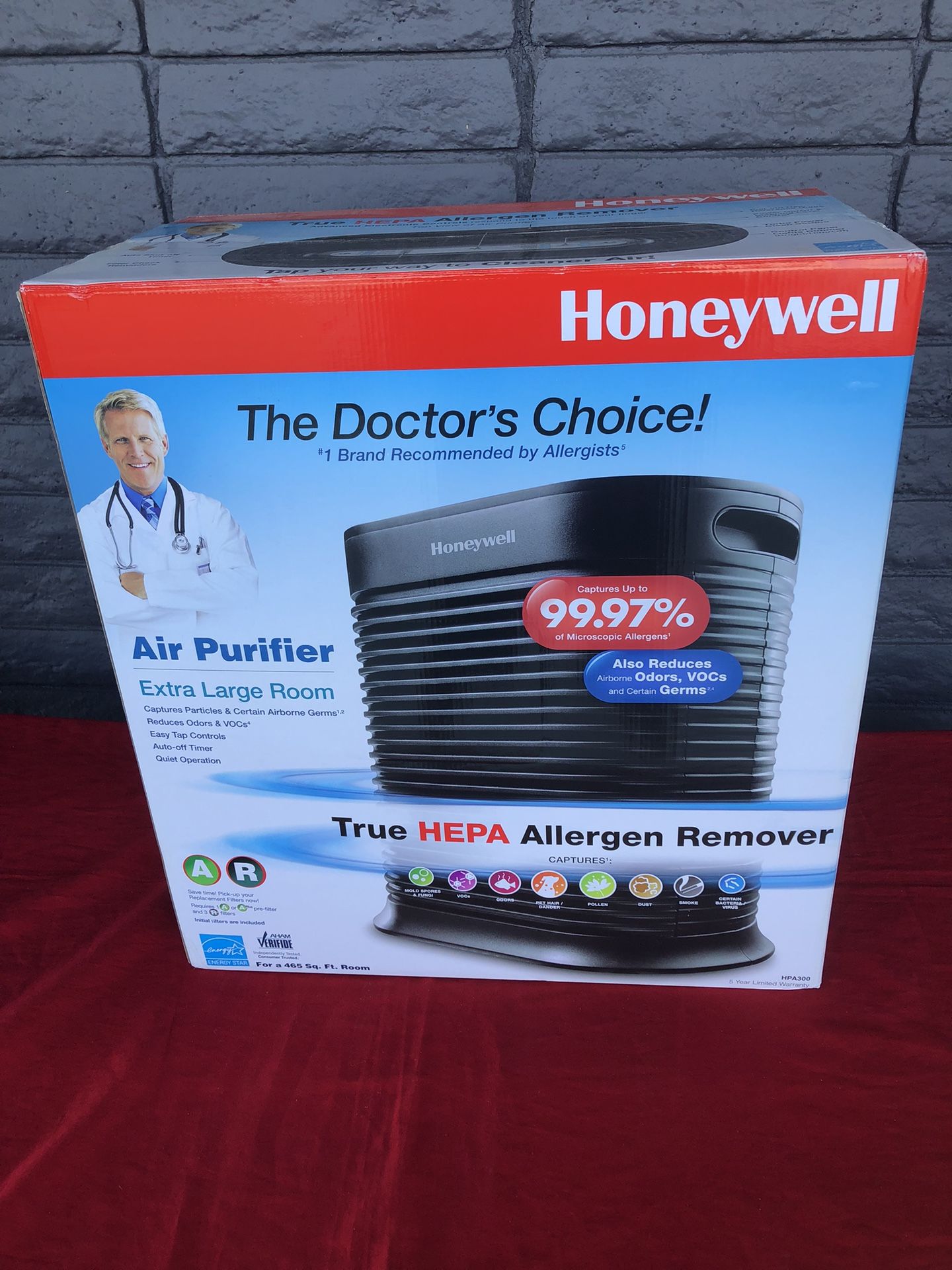 Honeywell HPA300 True HEPA Air Purifier Extra-Large Room