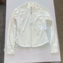 Women’s Crop Zip Jacket XL New 