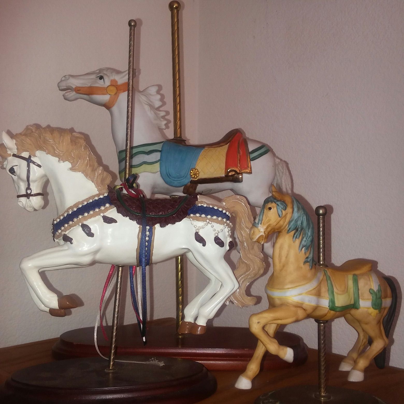 Large Carousel Horses