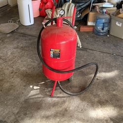 110 Pressurized Abrasive Blaster Sand 