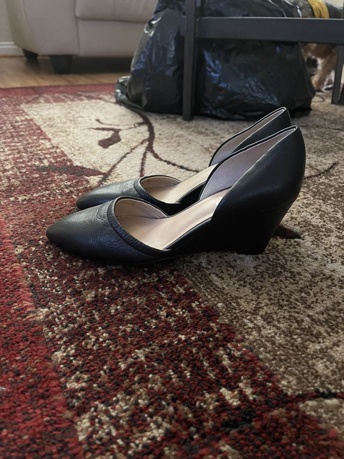 Brand New Size 6 Black Wedges! Never Worn!