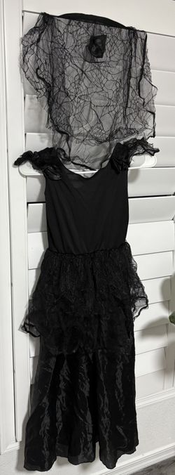 Costume Light-Up Dark Bride Child