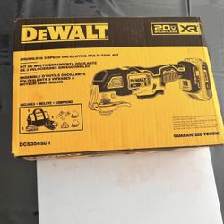 📌DEWALT 20V MAX Lithium-lon Cordless Oscillating Tool Kit 👉 (PRECIO FIRME NO MENOS👉 $130