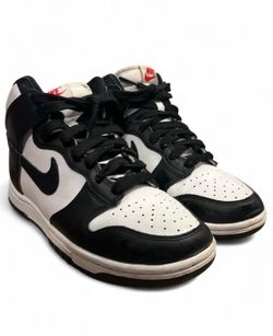 Nike Dunk High Black and White Sneakers