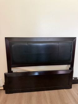 Queen bed frame