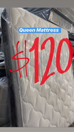 Q ‼️ LOCATED IN LOS ANGELES ‼️ $20 Delivery Fee ‼️ BRAND NEW PILLOW TOP MATTRESSES💯 COLCHONES NUEVOS PILLOW TOP 💯 Queen $120 ❌ $180 With Box Sp