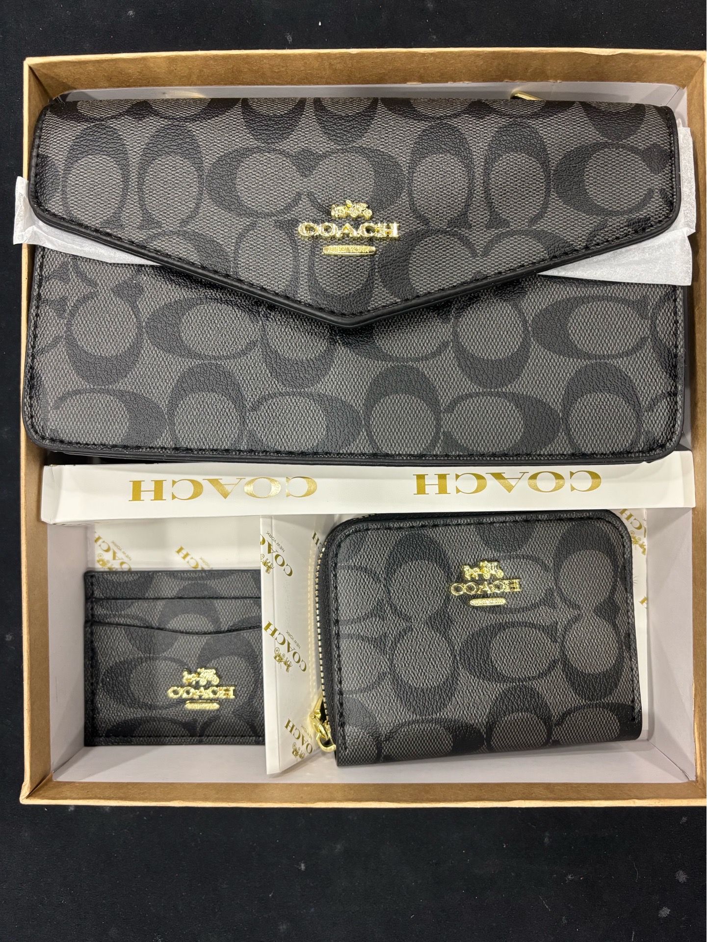 Coach black bundle