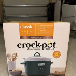 Brand new Crock-Pot slow cooker, 4.5 qt round