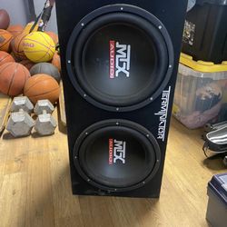 12’ Subwoofers W/ Box 