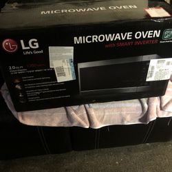 LG Microwave Stainless Steel