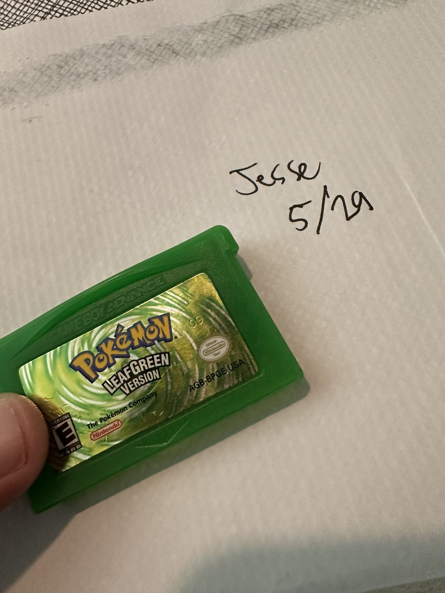 Pokémon Leaf Green AUTHENTIC