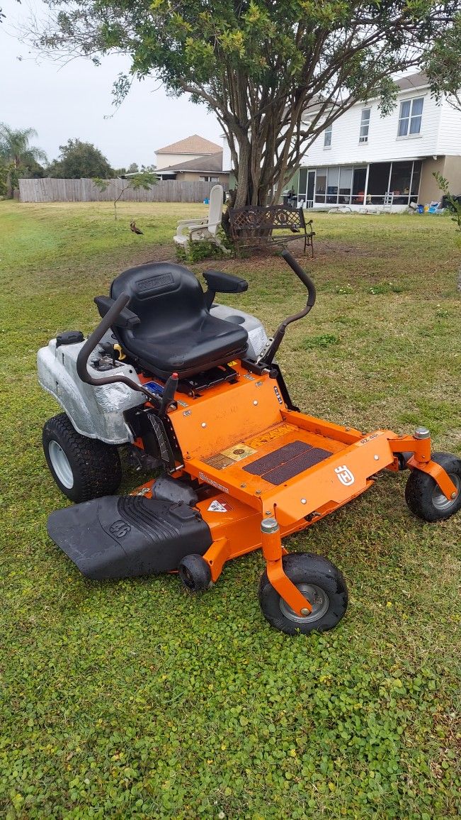 Husqvarna RZ46i (46") 24 HP Smartswitch Zero Turn Lawn Mower Runs Great.