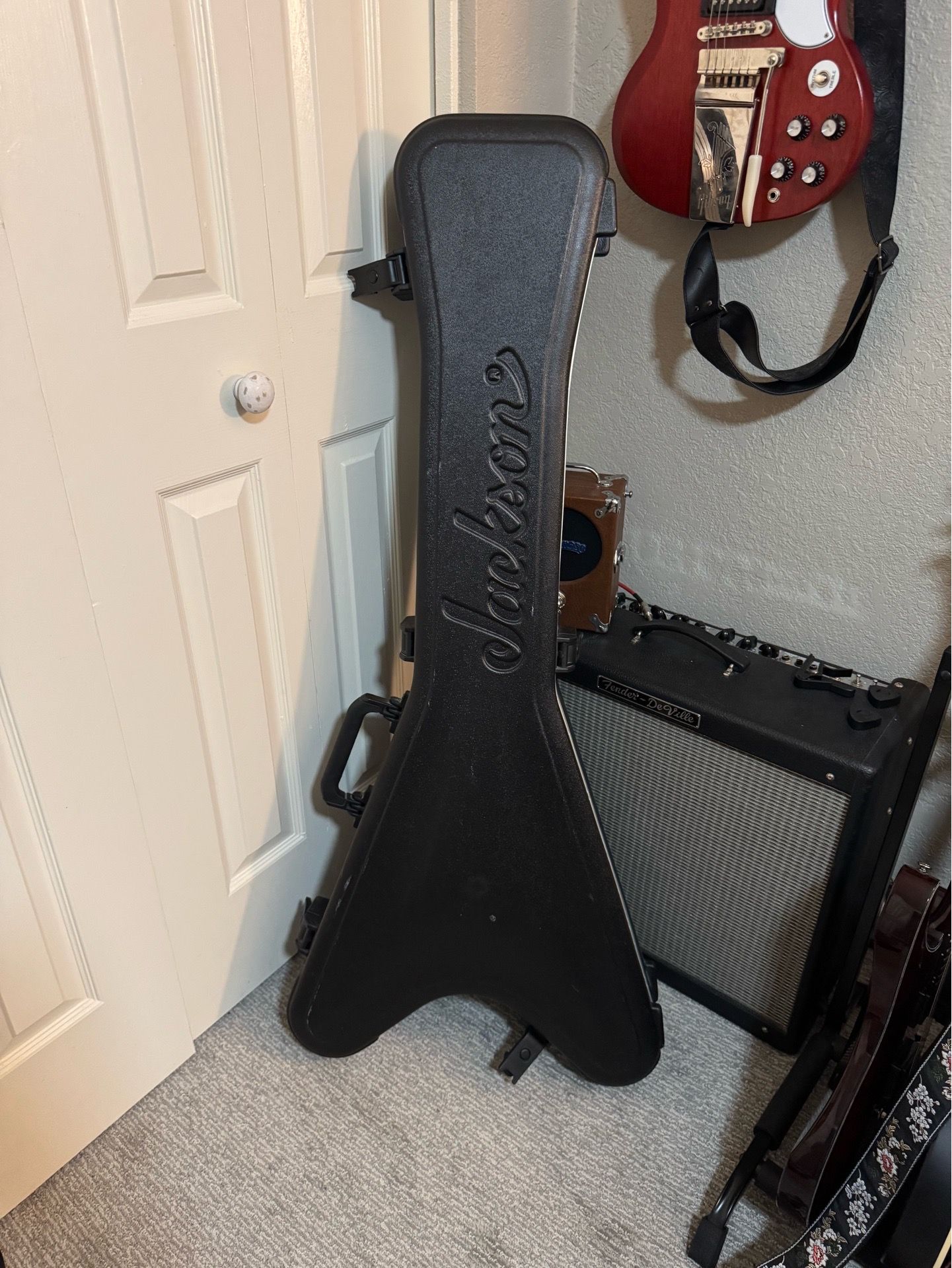 Jackson V Guitar Case