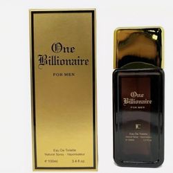 FRAGRANCE COUTURE ONE BILLIONAIRE EDT SPRAY FOR MEN 3.4 Oz / 100 ml BRAND NEW!!!