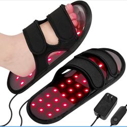 Red Light Therapy for Feet 2 Packs-660&850nm Near Infrared Light Shoes