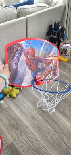 Spider-Man basketball hoop