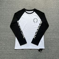Black and White Chrome Hearts Long Sleeve